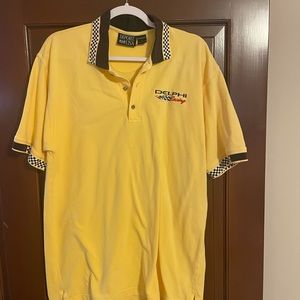 VINTAGE 90s DELPHI RACING INDY CAR POLO